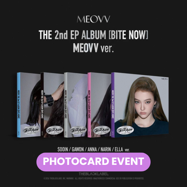 [PREORDER] MEOVV - Bite Now (MEOVV Ver.) + PHOTOCARD