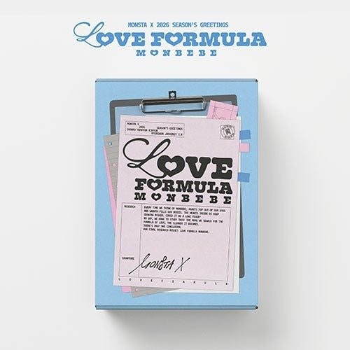 [PREORDER] MONSTA X - 2026 Season's Greetings (Love Formula Monbebe)