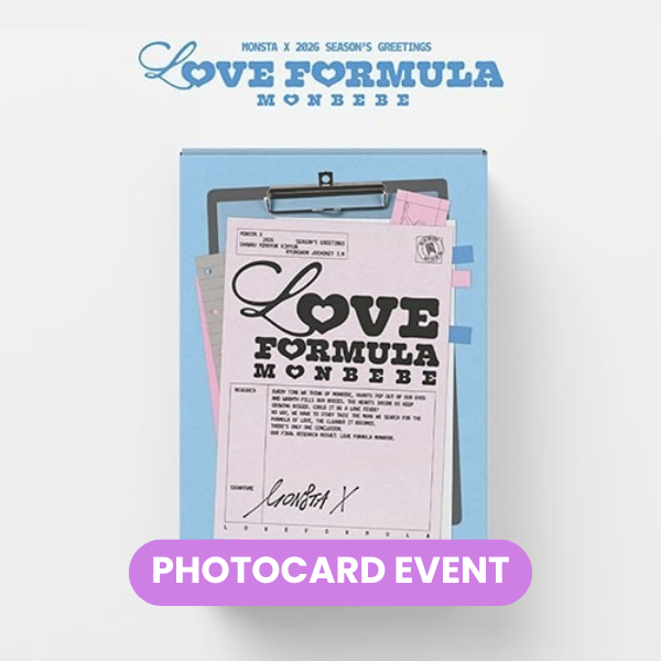 [PREORDER] MONSTA X - 2026 Season's Greetings (Love Formula Monbebe) + PHOTOCARD