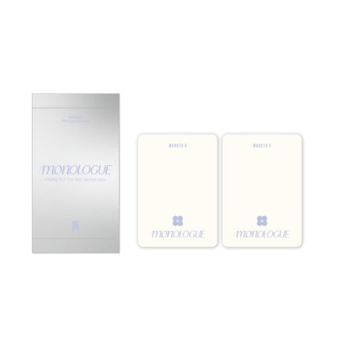 [PREORDER] MONSTA X - Monologue Random Photocard Pack