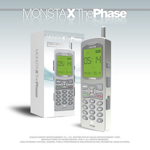 [PREORDER] MONSTA X - The Phase (MX-0514 Table Clock Ver. - Limited)
