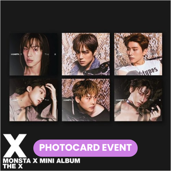 [PREORDER] MONSTA X - The X (Digipack Ver.) + PHOTOCARD