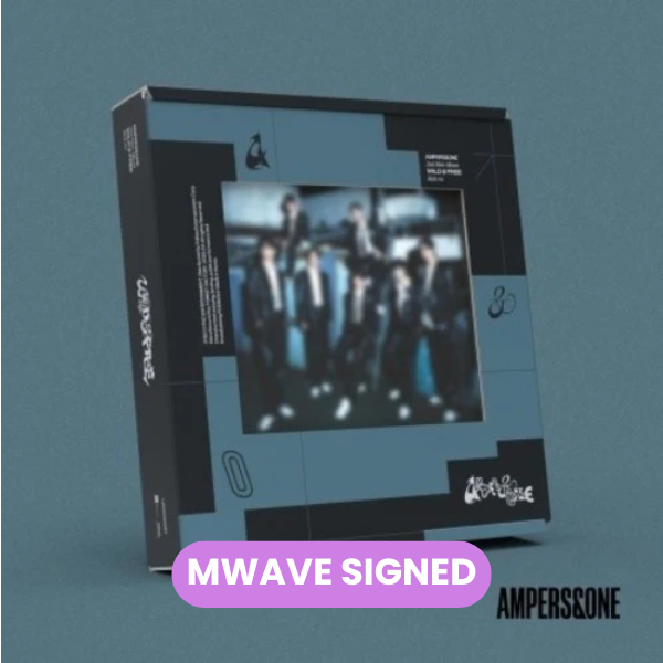 [MWAVE SIGNED] AMPERS&ONE - Wild & Free (Kick Ver.) ✅