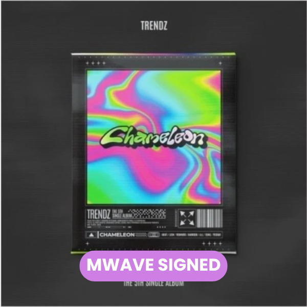 [MWAVE SIGNED] TRENDZ - Chameleon ✅