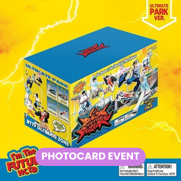 NCT DREAM - Go Back To The Future (Ultimate Park Ver.) + PHOTOCARD ✅