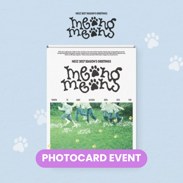 [PREORDER] NEXZ - 2027 Season's Greetings (Meong Meong) + PHOTOCARD