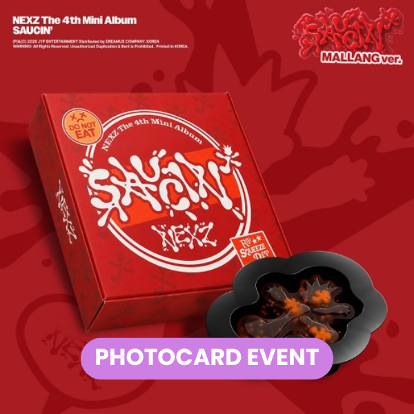 NEXZ - Saucin' (Mallang Ver.) + PHOTOCARD ✅