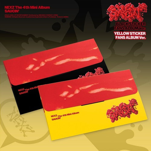 NEXZ - Saucin' (Sticker Fans Album Ver.) ✅