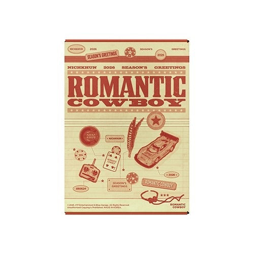 [PREORDER] NICHKHUN - 2026 Season's Greetings (Romantic Cowboy)