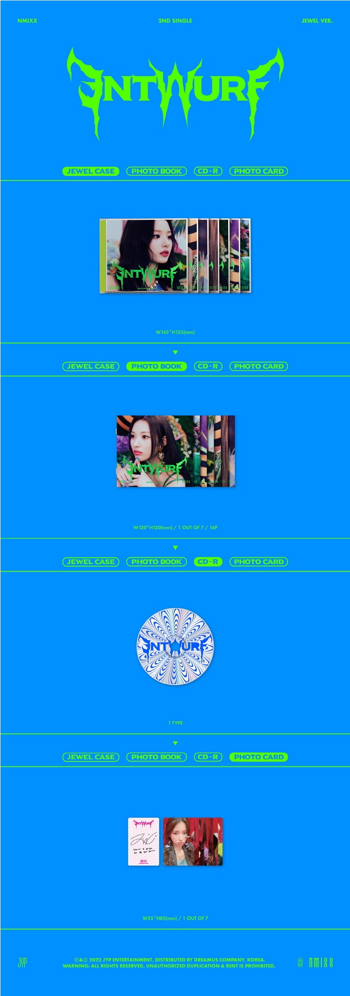 NMIXX - ENTWURF (JEWEL CASE VER.) ✅