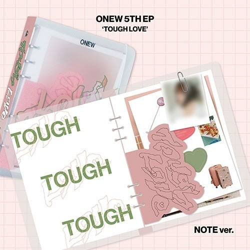 [PREORDER] ONEW - Tough Love (Note Ver.)