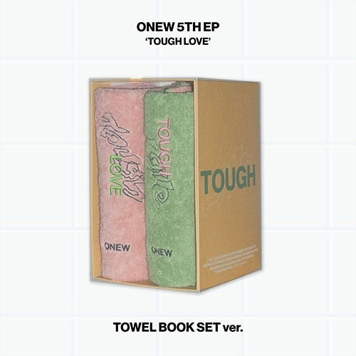 [PREORDER] ONEW - Tough Love (Towel Book SET Ver.)