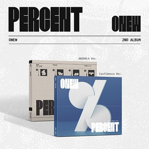 ONEW (SHINEE) - Percent (Digipack Ver.) ✅