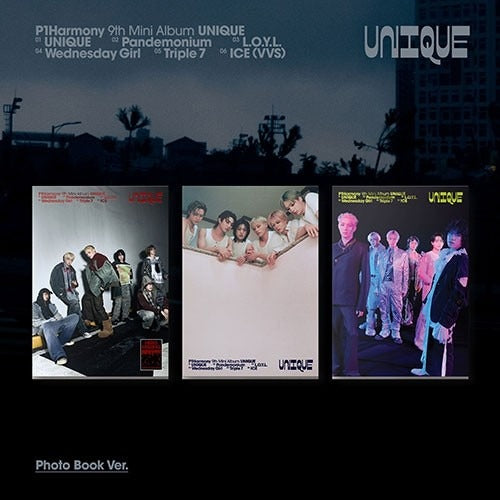 [PREORDER] P1HARMONY - Unique (Photobook Ver.)