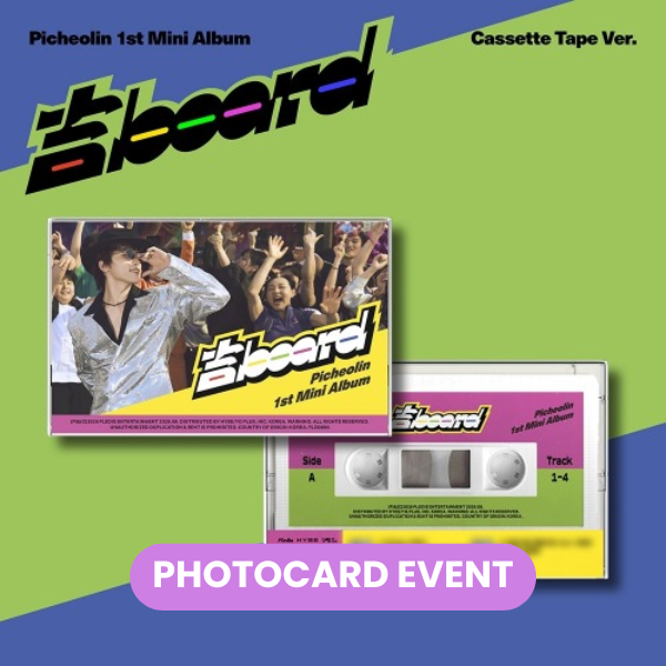 [PREORDER] PICHEOLIN (SEVENTEEN DINO) - 吉Board (Cassette Ver.) + BENEFIT