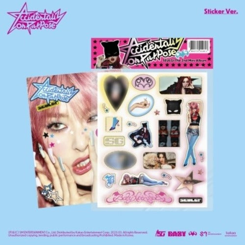 SEULGI - ACCIDENTALLY ON PURPOSE (STICKER VER.) ✅