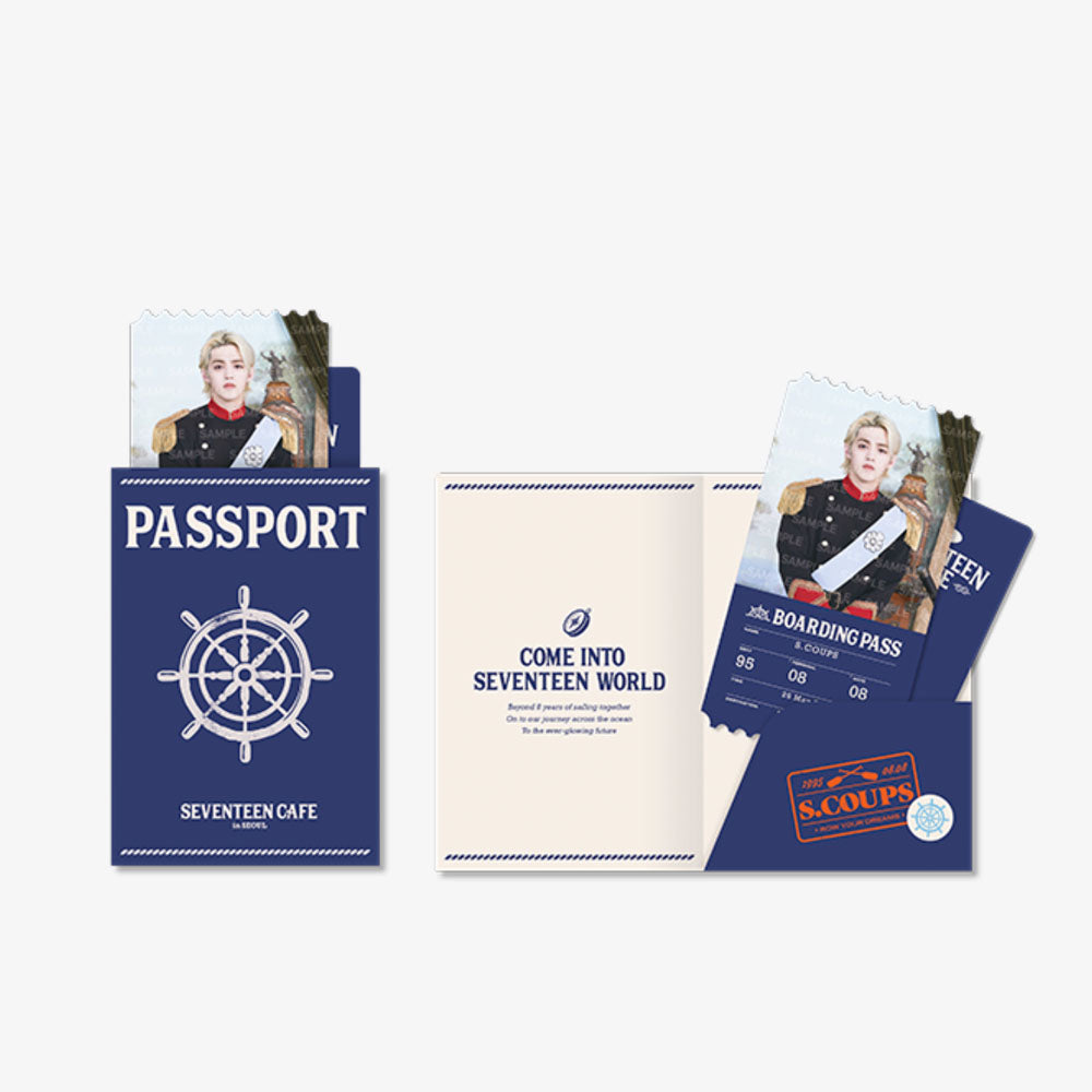 SEVENTEEN - CAFE IN SEOUL (PASSPORT TICKET PHOTO) ✅