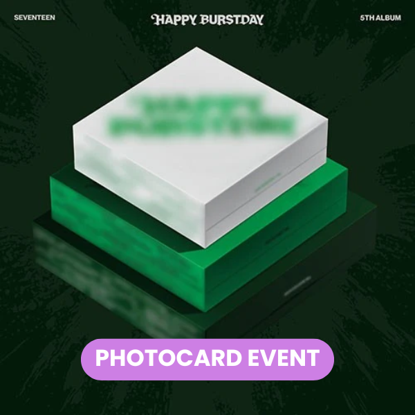 SEVENTEEN - Happy Burstday + 2ND LUCKY DRAW PHOTOCARD ✅