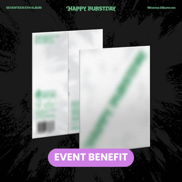 SEVENTEEN - Happy Burstday (Weverse Albums Ver.) + BENEFIT ✅