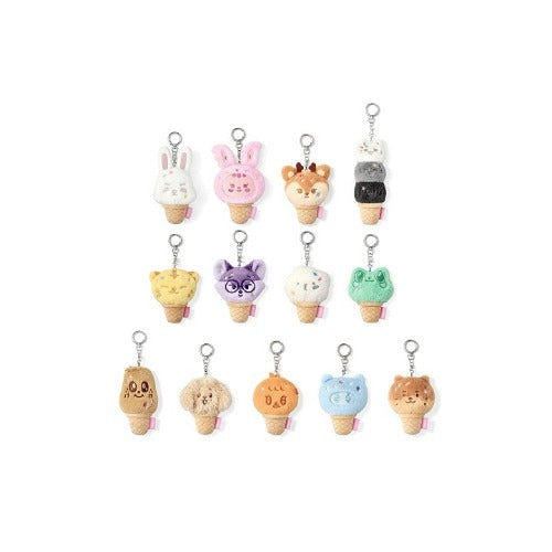 [PREORDER] SEVENTEEN - Ice Cream Face Keyring