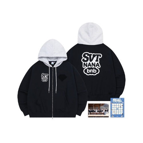 [PREORDER] SEVENTEEN - NANA Bnb Zip-Up Hoodie