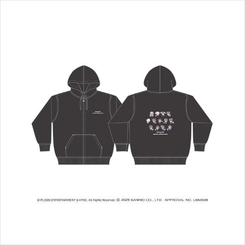 [PREORDER] SEVENTEEN - Sanrio Zip Hoodie