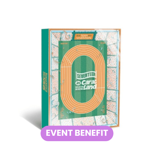 SEVENTEEN - Seventeen In Carat Land (2025 SVT 9th Fan Meeting Memory Book+) + BENEFIT ✅