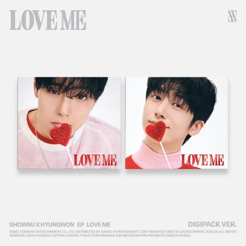 SHOWNU X HYUNGWON - Love Me (Digipack Ver.) ✅