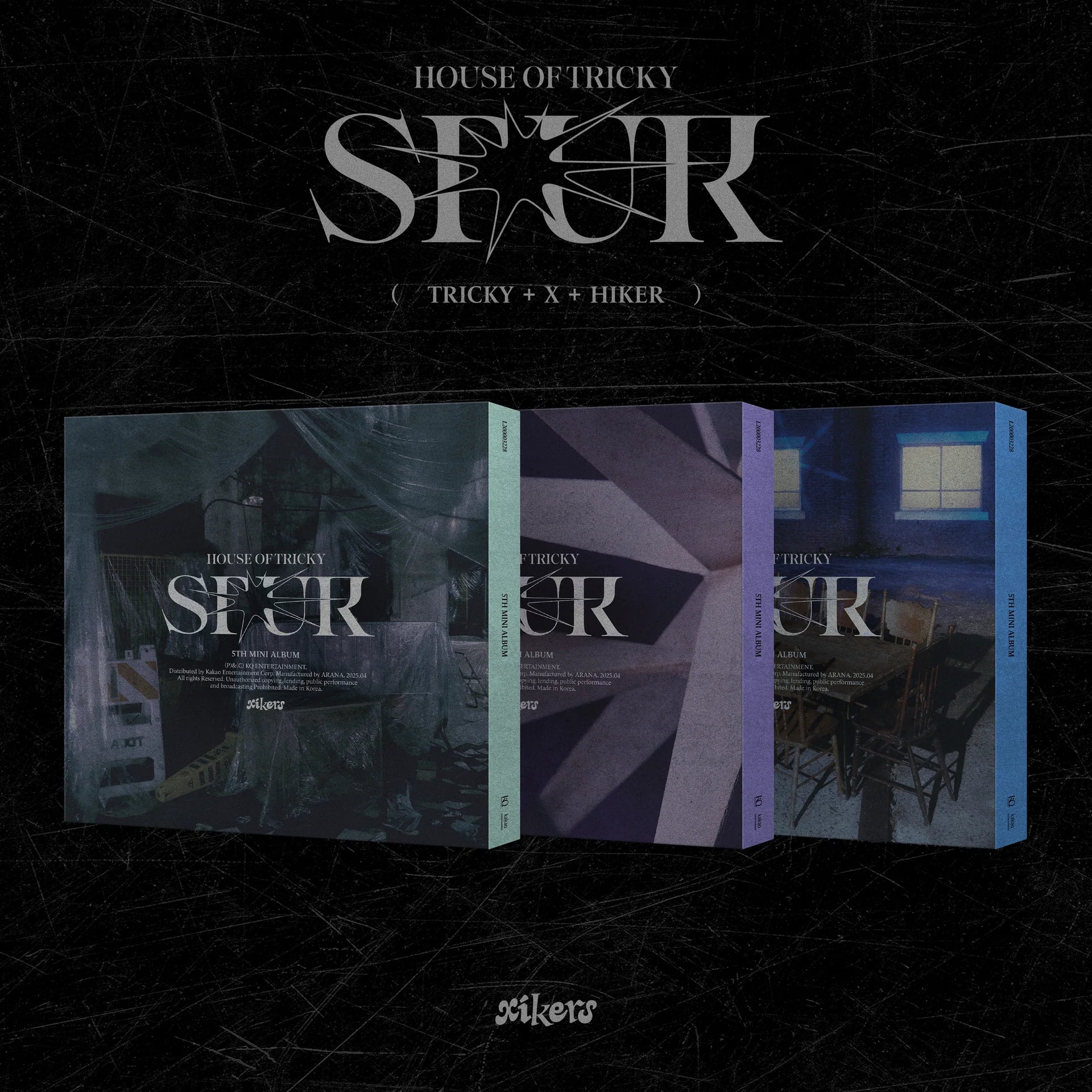 [SIGNED hello82] XIKERS - House Of Tticky : Spur ✅
