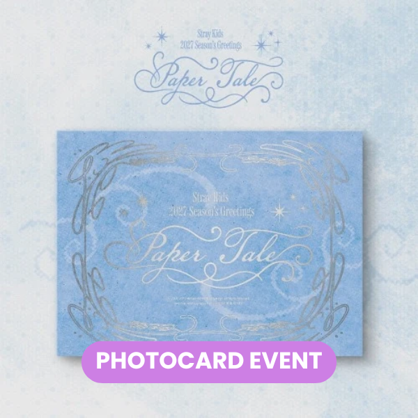 [PREORDER] STRAY KIDS - 2027 Season's Greetings (Paper Tale) + PHOTOCARD