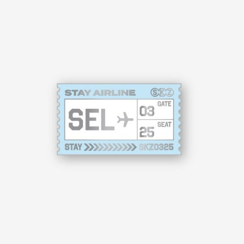 [PREORDER] STRAY KIDS - EAATW In Seoul - Metal Badge Seoul Ver.