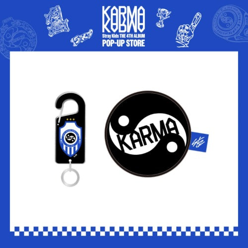 [PREORDER] STRAY KIDS - Karma Acrylic Carabiner & Ball Pouch Set
