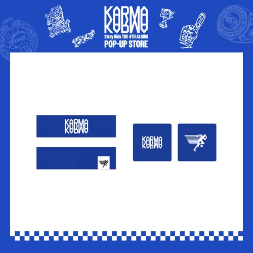 [PREORDER] STRAY KIDS - Karma Head Band & Sweat Band Set