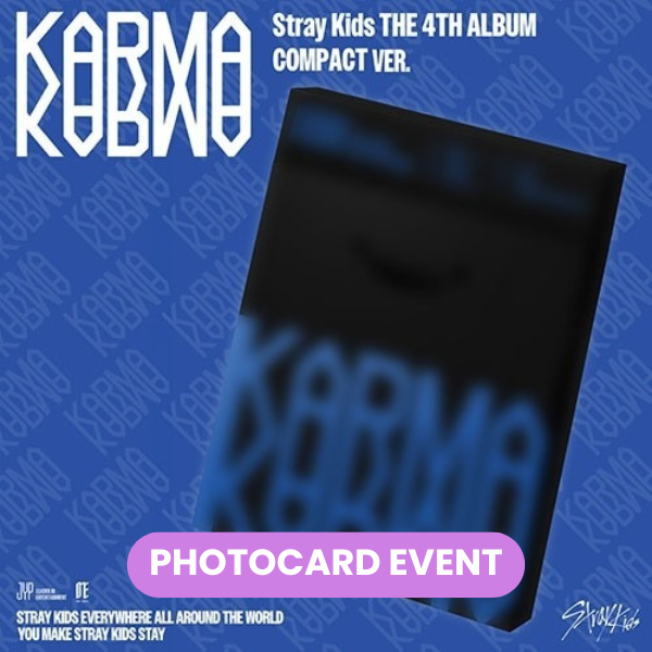 STRAY KIDS - Karma (Compact Ver.) + PHOTOCARD ✅