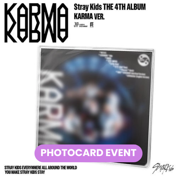 STRAY KIDS - Karma (Karma Ver.) + PHOTOCARD ✅