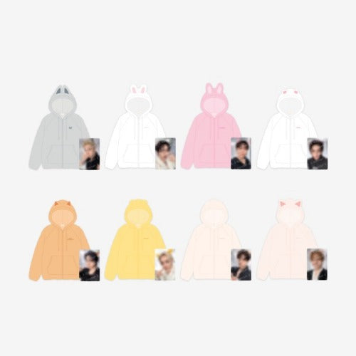 [PREORDER] STRAY KIDS - Run It - SKZOO Fleece Hood Zip-Up