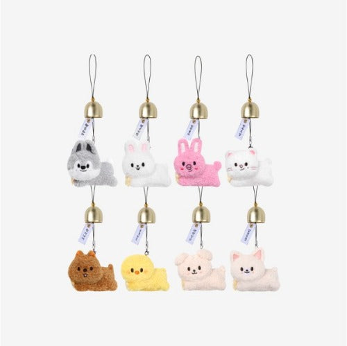 [PREORDER] STRAY KIDS - Run It - SKZOO Plush Door Bell Keyring