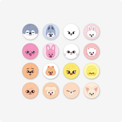 STRAY KIDS - SKZ 5'CLOCK SKZOO SECRET BOUCLE CAN BADGE ✅