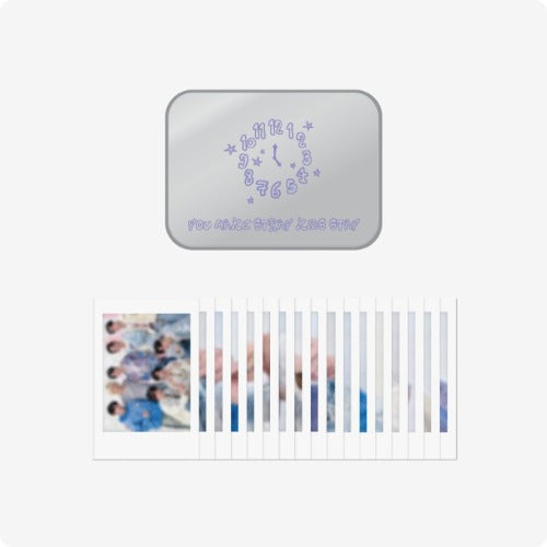 STRAY KIDS - SKZ 5'CLOCK TINCASE POLAROID SET ✅