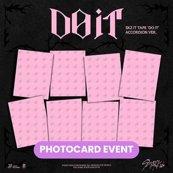 [PREORDER] STRAY KIDS - SKZ It Tape : Do It (Accordion Ver.) + PHOTOCARD