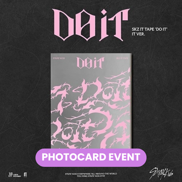 STRAY KIDS - SKZ It Tape : Do It (It Ver.) + JYP LUCKY DRAW PHOTOCARD ✅