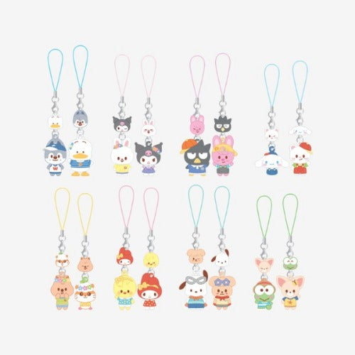[PREORDER] STRAY KIDS - SKZOO X SANRIO Mini Figure Couple Keyring