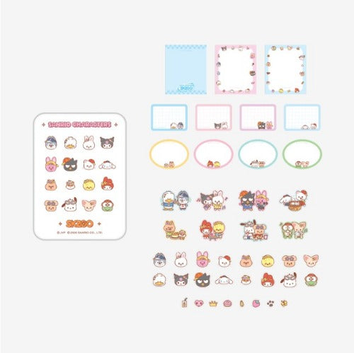 [PREORDER] STRAY KIDS - SKZOO X SANRIO Tin Case Sticky Note Set