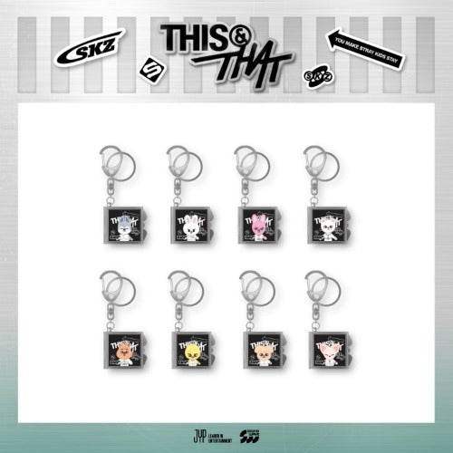 [PREORDER] STRAY KIDS - This & That - SKZOO Mirror Keyring