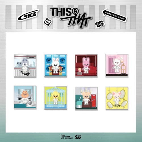 [PREORDER] STRAY KIDS - This & That - SKZOO Spinning Magnet