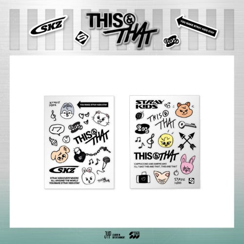 [PREORDER] STRAY KIDS - This & That - Tattoo Sticker