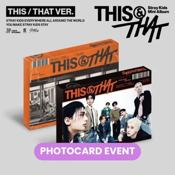 [PREORDER] STRAY KIDS - This & That + LUCKY DRAW PHOTOCARD