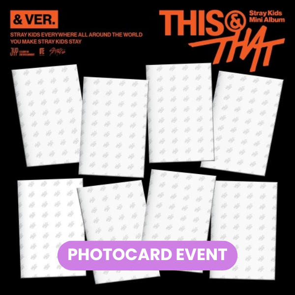 [PREORDER] STRAY KIDS - This & That (& Ver.) + PHOTOCARD