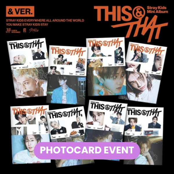 [PREORDER] STRAY KIDS - This & That (& Ver.) + PHOTOCARD