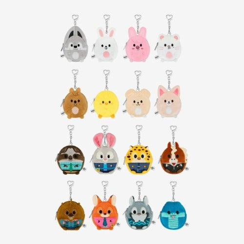 [PREORDER] STRAY KIDS - Zootopia 2 : SKZOO Plush Coin Pouch